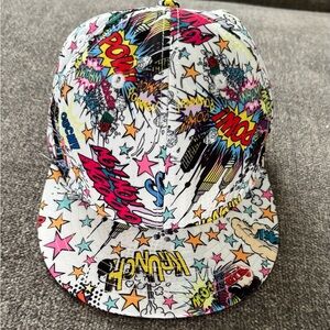 KBETHOS Colorful Comic Print Cap